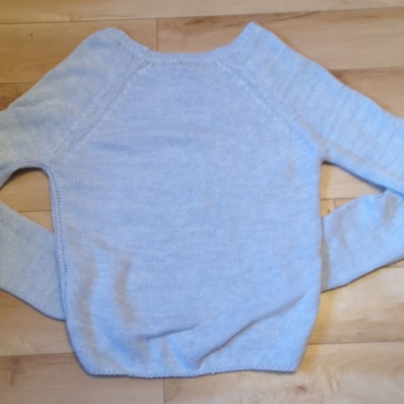 Streetwear society baby blue knit sweater - Picture 5 of 5